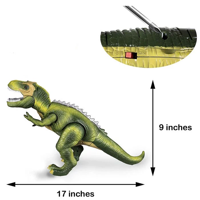 Dinosaur Electric Toy Big Dinosaurs Hiking Sound Spray Light Gifts For Kids