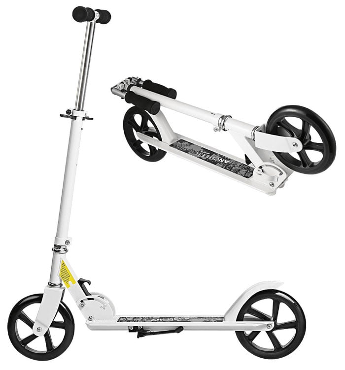 High Quality 8 Inch Big Wheel Adult Scooter Pro 2-Wheel Folding Kick Scooter Aluminium Alloy