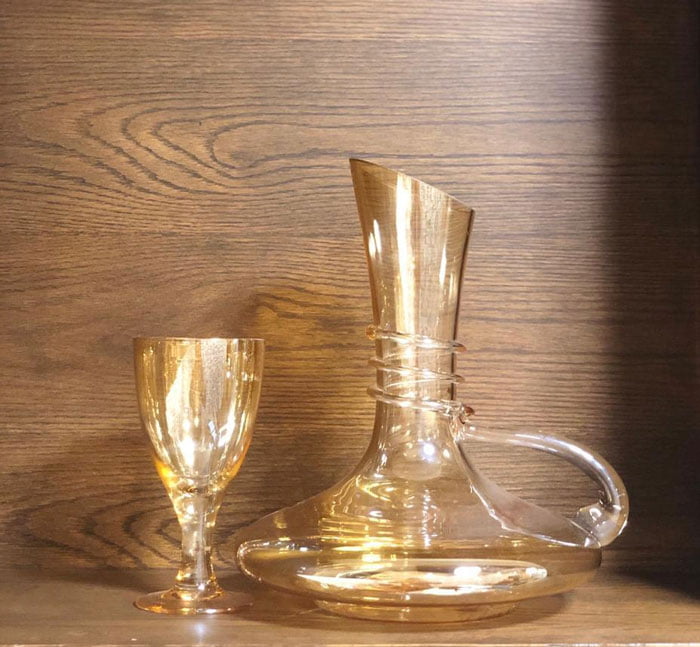 High Quality Antique Jug And Glass Set