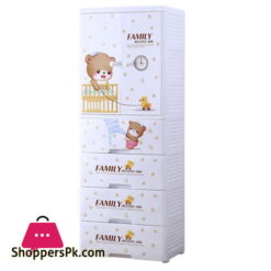 High Quality Baby Clothes Storage Wardrobe with 4 Drawer Cabinet