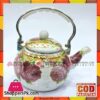 High Quality Flower Design Tea Kettle 2.5 Liters