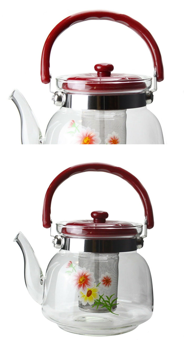 High Quality Glass Tea Kettle 1400-Ml