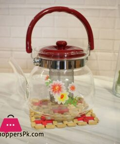 High Quality Glass Tea Kettle 1800-ML