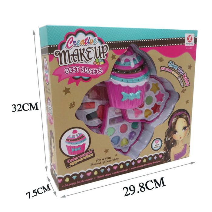 High Quality Kids Playing Creative Makeup