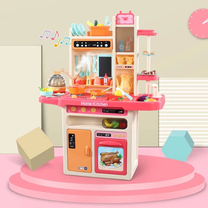 High Quality Kids Playing Home Kitchen 65 Pcs Set