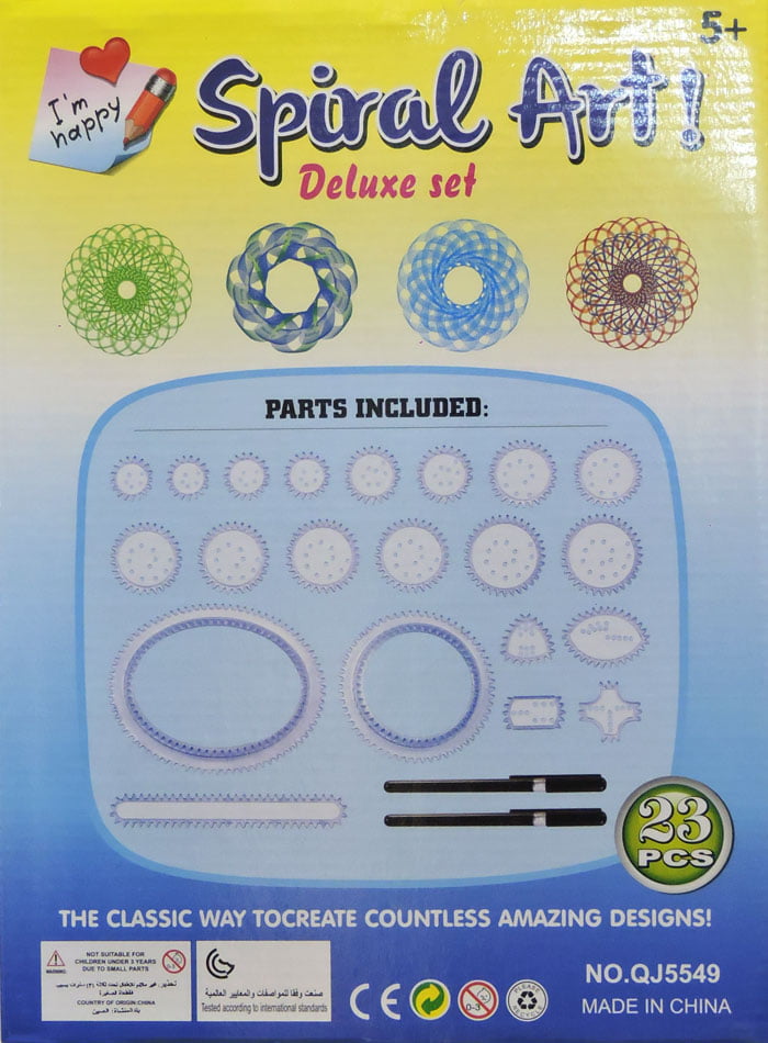 High Quality Kids Playing Spiral Art 23 Piece