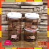 High Quality Kitchen Storage Jars 3 Pcs Set