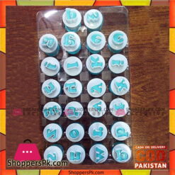 26Pcs Mini Lower Case Alphabet Plunger Cutter Set