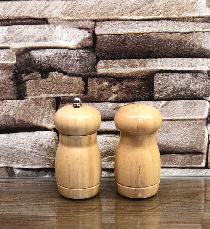 High Quality Salt Pepper Wooden Bottles