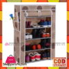 High Quality Shoe Rack Organiser 5 Layer (Beige Flower)