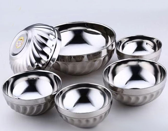 High Quality Stainless Steal Bowl 13 Cm 8 Pcs Set