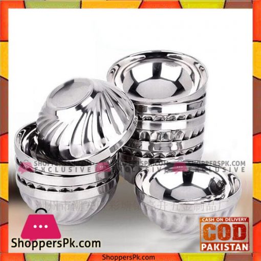 High Quality Stainless Steal Bowl 11.5 Cm 10 Pcs Set