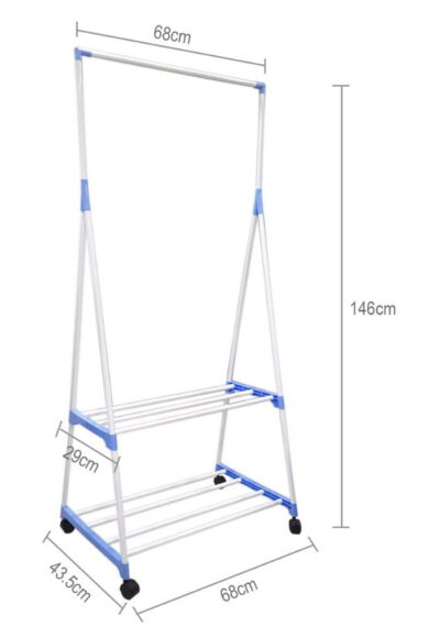 High Quality Stainless Steal Clothes Rack in Pakistan