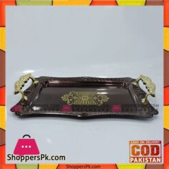 High Quality Stainless Steal Serving Tray 3 Pcs Set