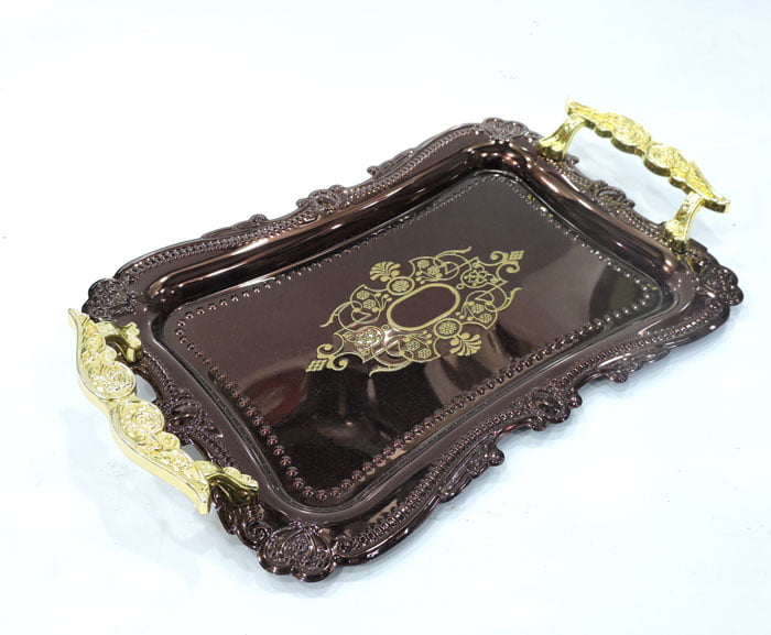 High Quality Stainless Steal Serving Tray 3 Pcs Set