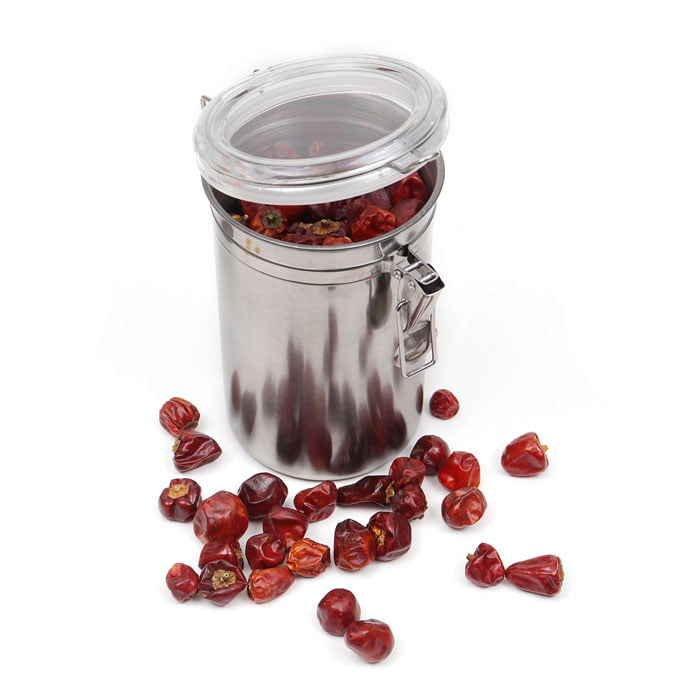 High Quality Stainless Steel 4 Pcs Canisters Space Saving Kitchen Storage Container