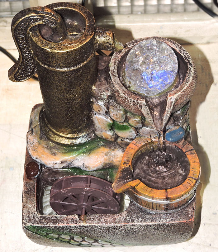 Home Decoration High Quality Small Waterfall With Runing Water Wheel 4 Home Decoration High Quality Small Waterfall With Runing Water Wheel