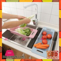 Kitchen Vegetable Rack Storage Drain Shelf Kitchen Sink Strainer Organizer