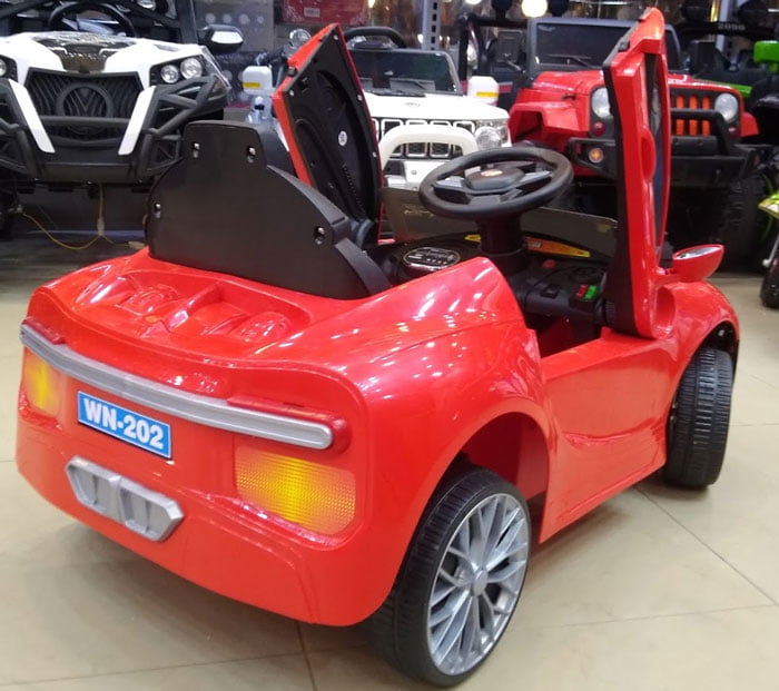 New McLaren Kids Ride On Car Double Battery Double Motor with Swing 1 to 5 Years Kids