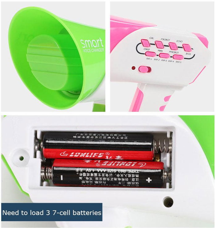 Novelty Toys Speaker Multi Voice Changer Creative Funny Voice Change Toys With 7 Different Voice Modifiers For Children Gift