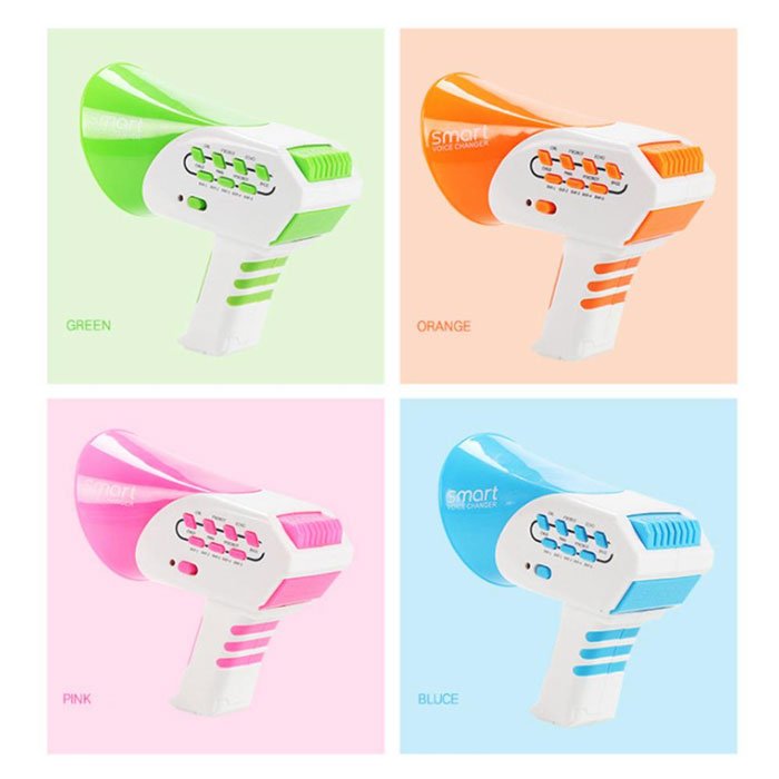 Novelty Toys Speaker Multi Voice Changer Creative Funny Voice Change Toys With 7 Different Voice Modifiers For Children Gift