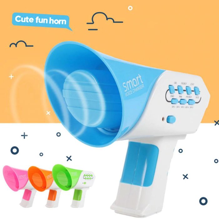 Novelty Toys Speaker Multi Voice Changer Creative Funny Voice Change Toys with 7 Different Voice Modifiers for Children Gift