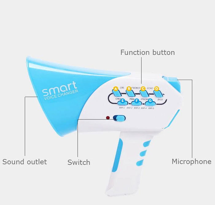 Novelty Toys Speaker Multi Voice Changer Creative Funny Voice Change Toys With 7 Different Voice Modifiers For Children Gift