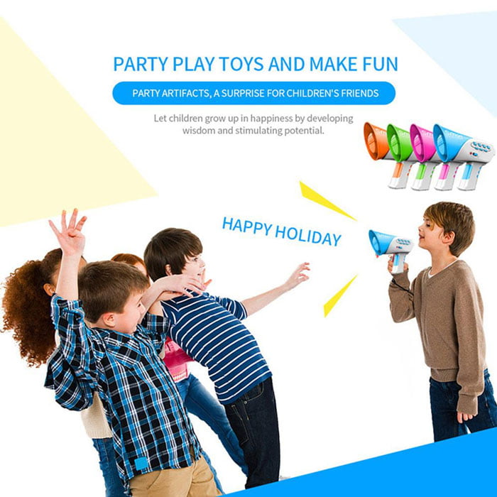Novelty Toys Speaker Multi Voice Changer Creative Funny Voice Change Toys With 7 Different Voice Modifiers For Children Gift