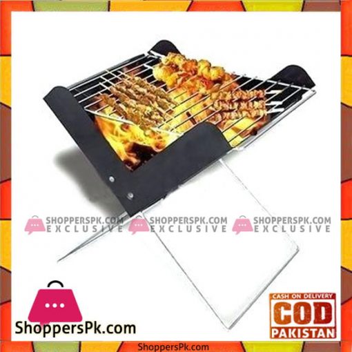 Portable Foldable Charcoal Barbecue for Outdoor Garden Barbecue Camping (45 * 31 * 36cm)