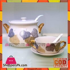 Solecasa Pot Style Soup Set - 21 Pcs - Ceramic