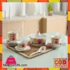 Soup Set-21 Pcs- Pink Rose
