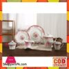 Tea Set With Serving Plates Set Of 24 Pcs - Printed