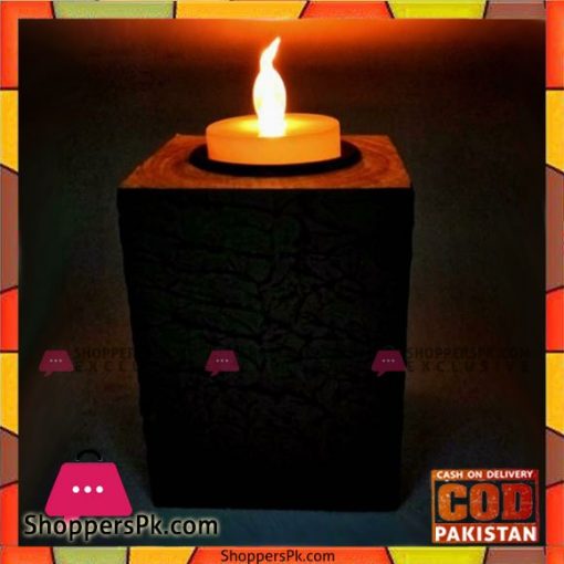 Wooden Material Candles Holder