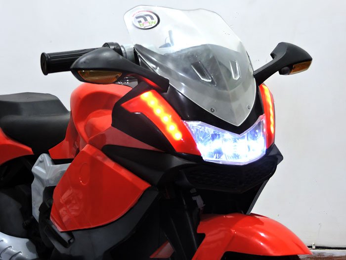 12V Battery Operated Electric Bike For Kids Hand Accelerator