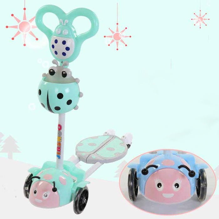 4-Wheel Skateboard With Led Light Wheels For Children