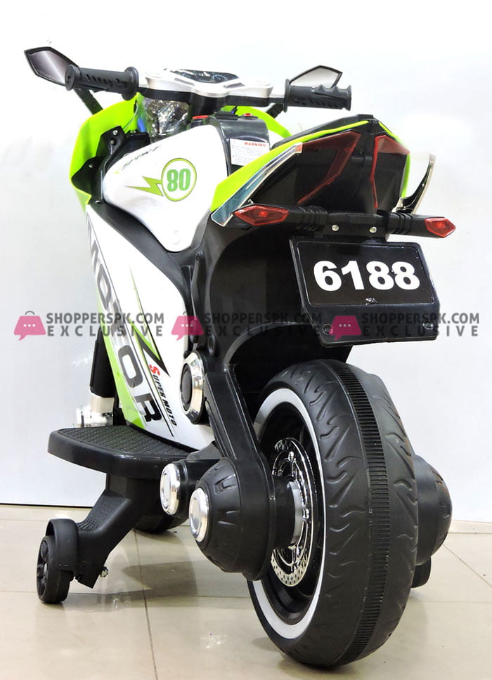 Yamaha R6 Battery Operated Kids Electric Bike Handle Race with Lighting Wheel 