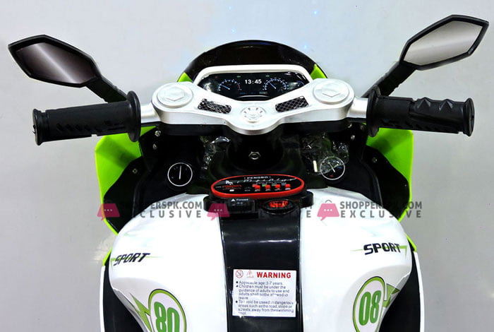 Yamaha R6 Battery Operated Kids Electric Bike Handle Race With Lighting Wheel 