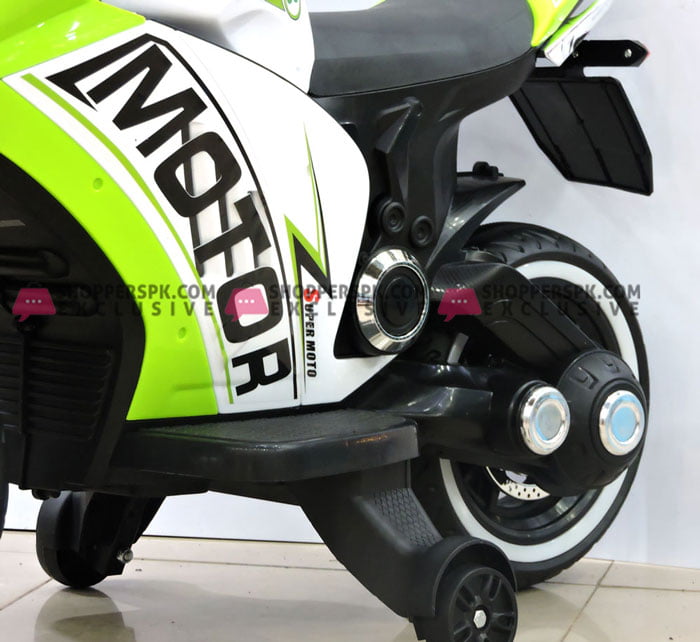 Yamaha R6 Battery Operated Kids Electric Bike Handle Race With Lighting Wheel 