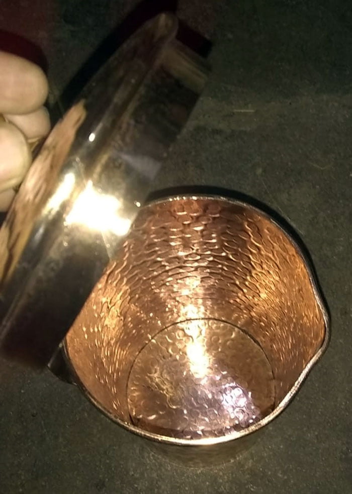 Best Quality 1 liter Original Copper Jug With Lid