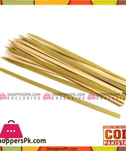 Best of Barbecue Wooden Hygienic  BBQ Grilling Kabob Skewers 12-inch Long, Set of 25