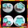 Blue Blossom Plunger Fondant Cutter 2 Piece