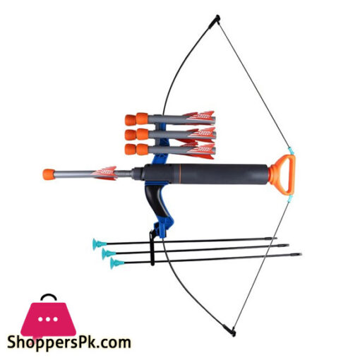 Boy Shooting Simulation Bow And Arrow Set Toy Children's Bow Arrow Set Air Cannon Archery Toy Set