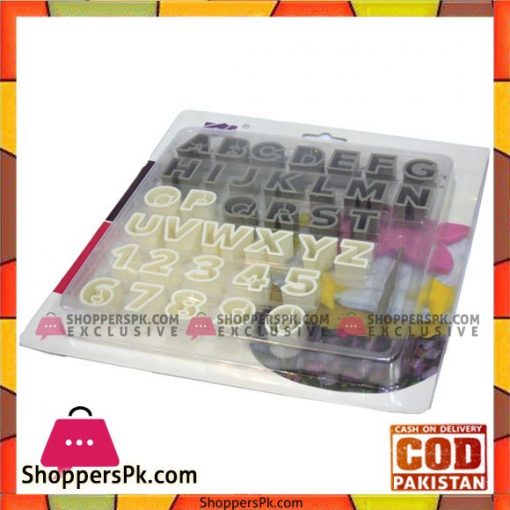 Cake Decoration Alphabets 36 Characters