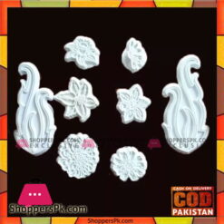 Elegant Pattern Fondant Plunger Cutter Stamp