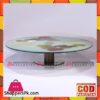 Fancy Colorful Plain Cake Stand 12.5 Inches