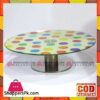 Fancy Colorful Plain Cake Stand 9.5 Inches