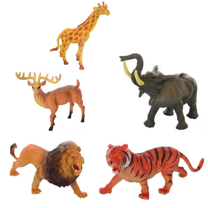 Figures Of Wild Animals Animal World Y13 1 Piece