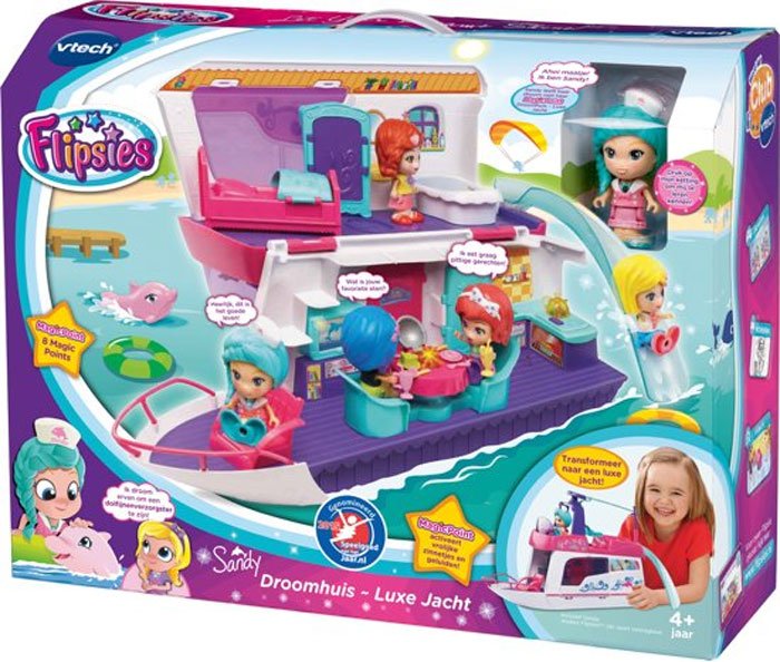 Flipsies Sandy &Amp; Dream Home Luxury Yacht