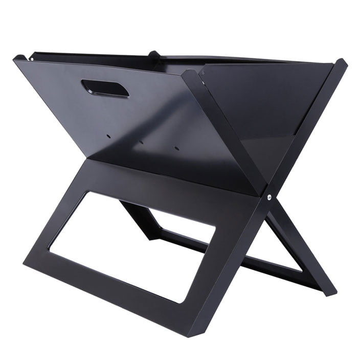 Folding Barbecue Grill Rack Compact Charcoal Bbq Tools For Outdoor