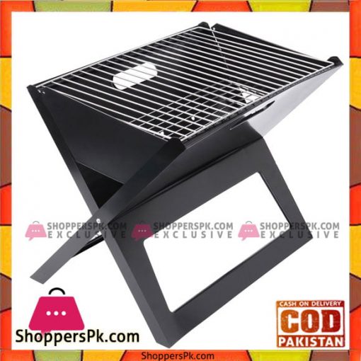 Folding Barbecue Grill Rack Compact Charcoal BBQ Tools for Outdoor